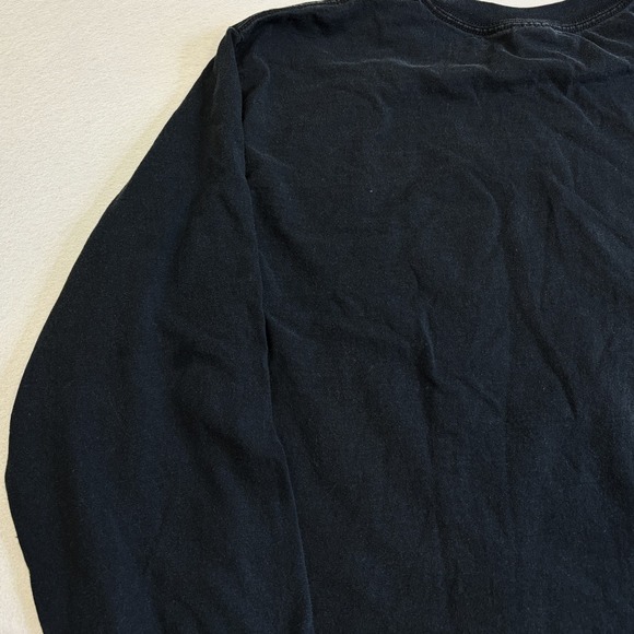 Gildan Pittsburgh Steelers Shirt Mens Large Brotherhood of the Ring Black LS - Picture 7 of 8